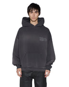 MENS ACE EKCESS HOODIE GREY FADE FLEECE