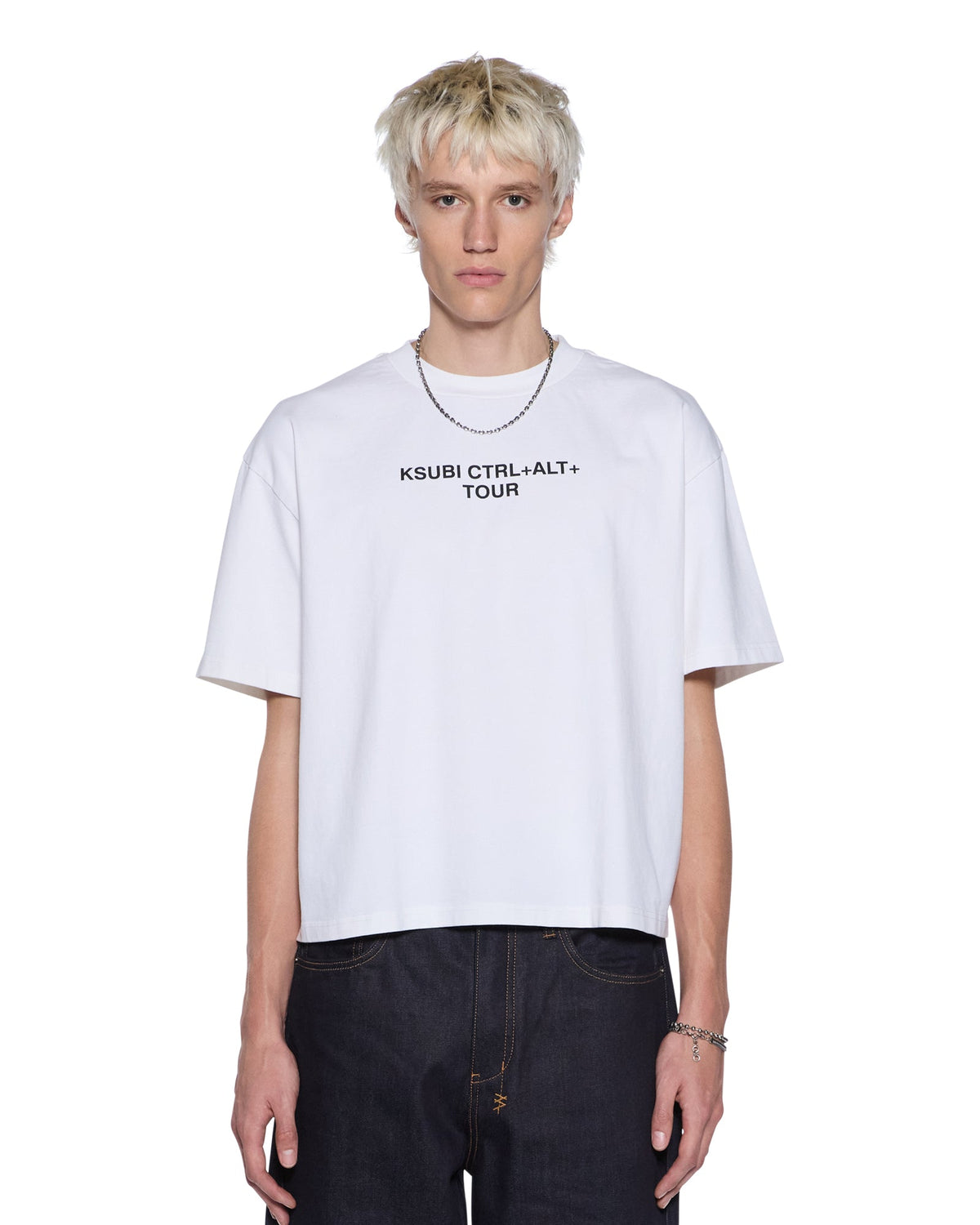 FORCE QUIT SS HALEN TEE OFF WHITE