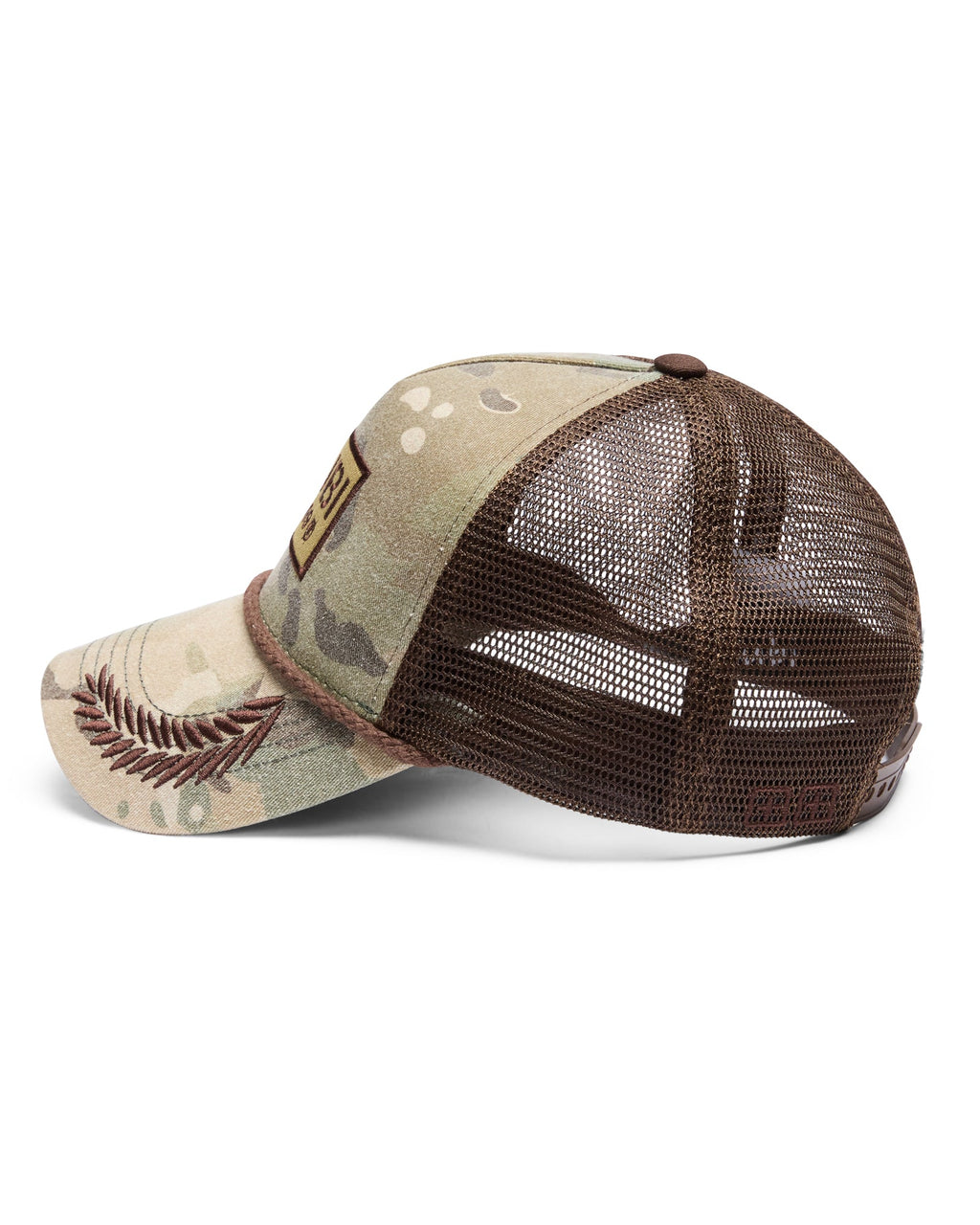 STATE CAMO TRUCKER HEADWEAR
