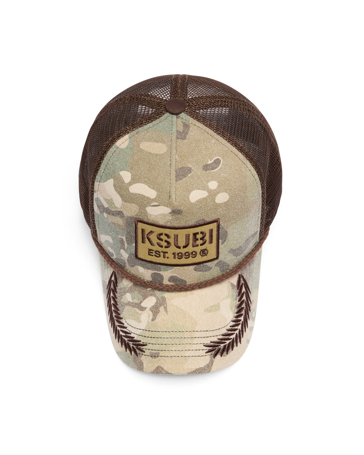 STATE CAMO TRUCKER HEADWEAR