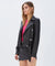 WOMENS  BAD COMPANY BIKER BLACK LEATHER JACKETS