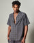 MENS  PLUS RESORT SS SHIRT NAVY REGULAR SHIRTS
