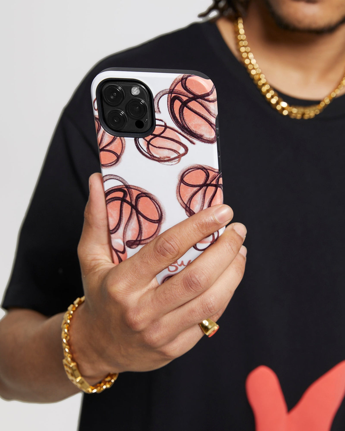 Bball Iphone 12 Max Cover Accessories - Multi Colour