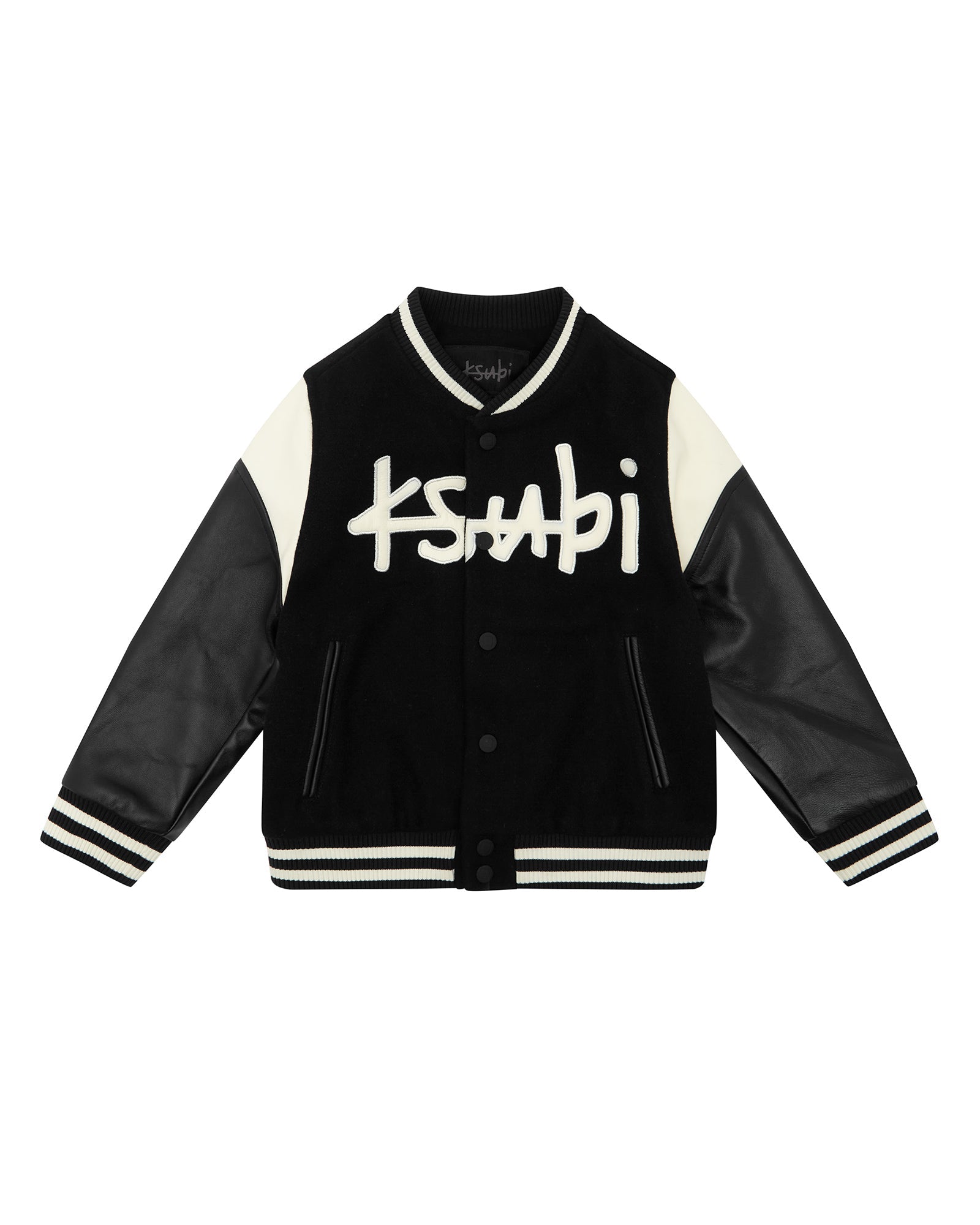 KIDS  1999 LIL KING LETTERMAN JACKET BLACK REGULAR JACKETS