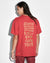 MENS  KSUBI 23 BIGGIE SS TEE RED OVERSIZED TEES