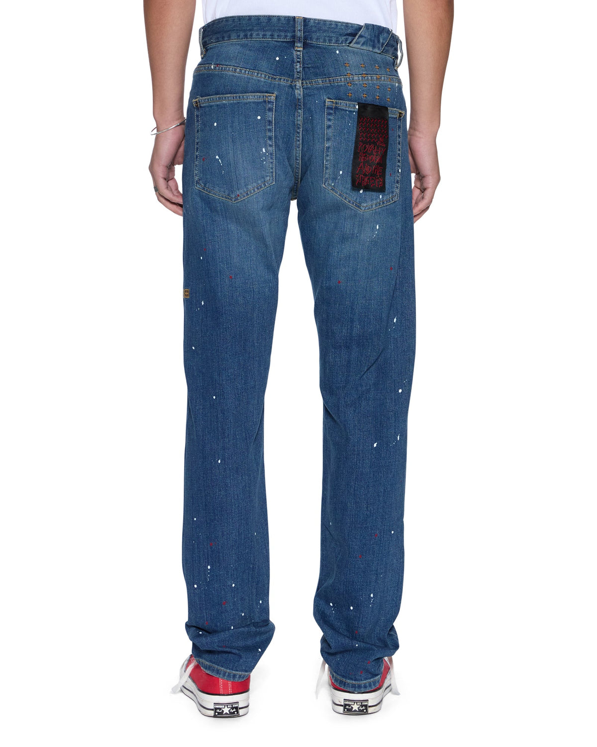 MENS CHITCH SELVEDGE ARTIST BLUE DENIM JEANS