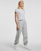 WOMENS 3 X 4 MINI SS TEE GREY MARLE TEES