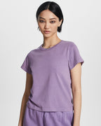 WOMENS 3 X 4 MINI TEE LILAC TEES