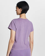 WOMENS 3 X 4 MINI TEE LILAC TEES