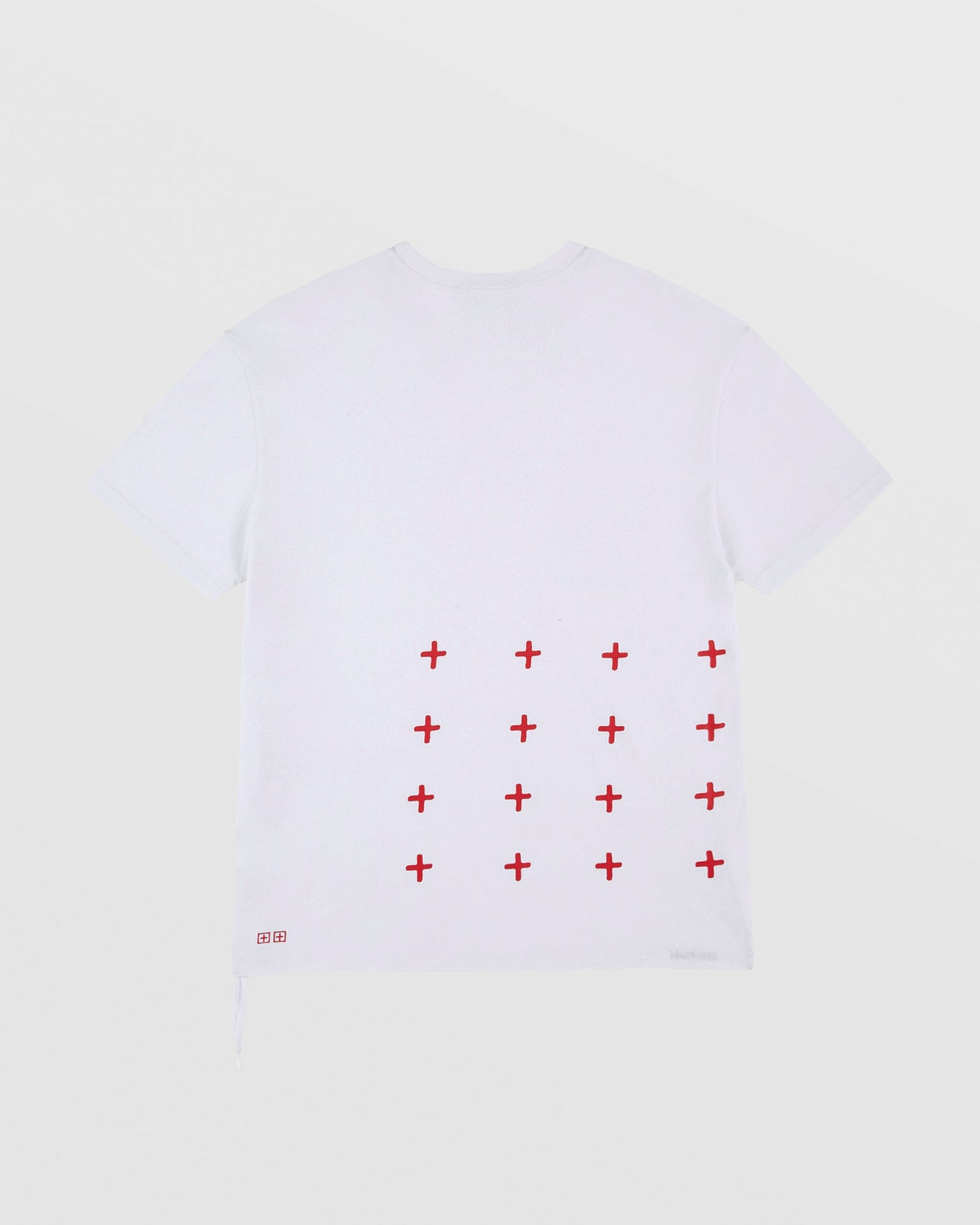 4X4 BIGGIE SS TEE WHITE/RED