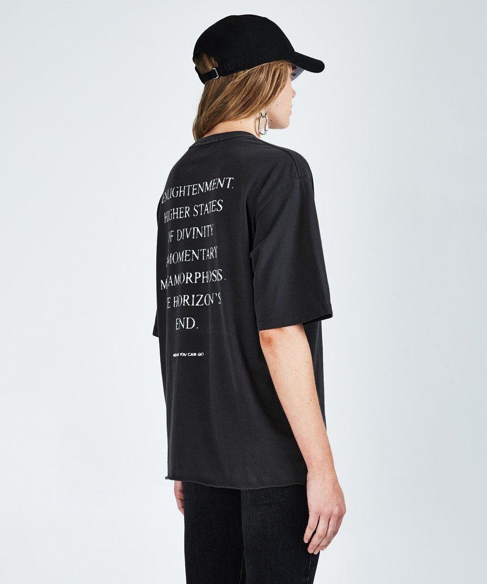 NORTH OF NIRVANA SS TEE BLACK