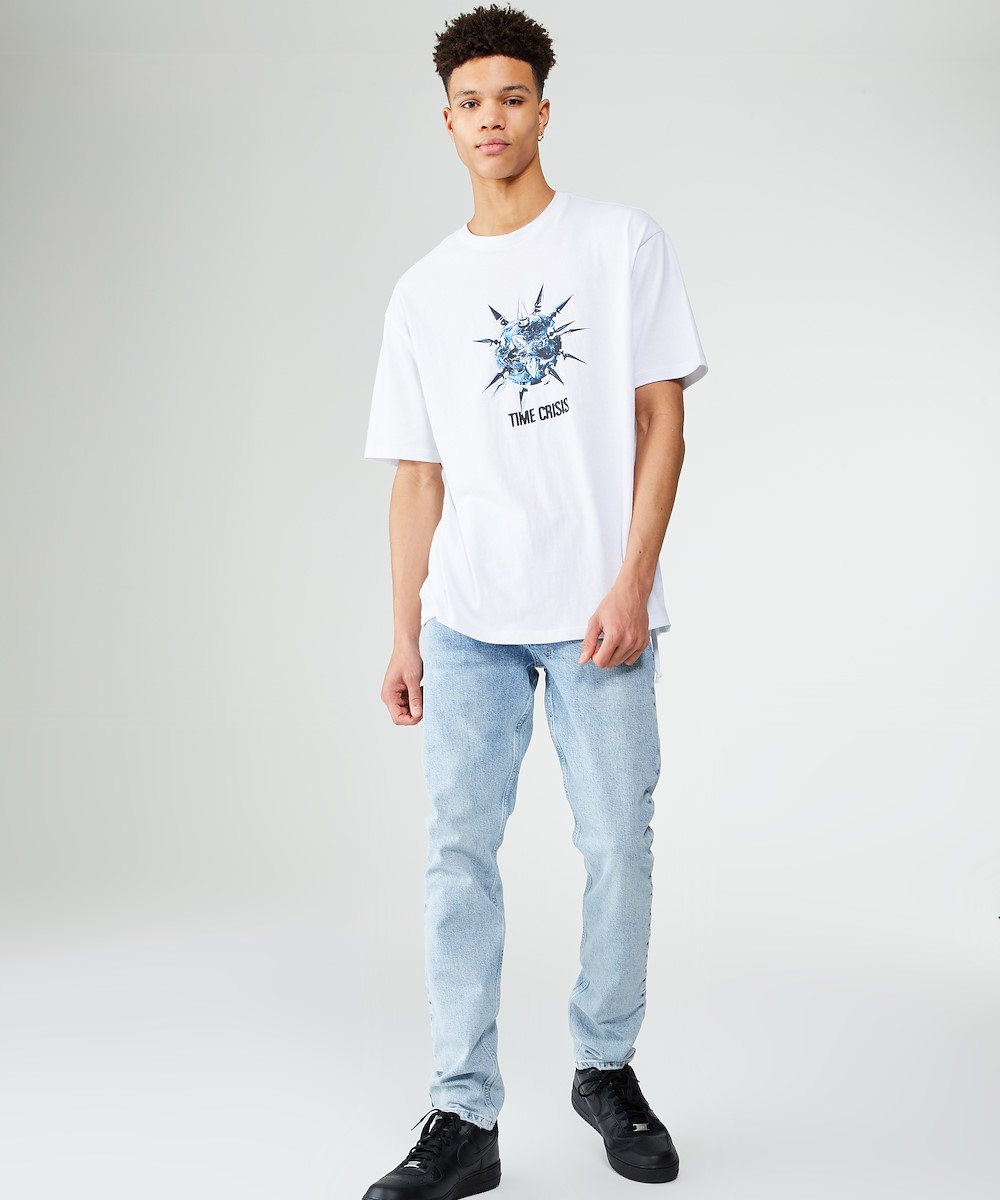 Mens Chitch Overkast Slim Denim Jeans - Denim