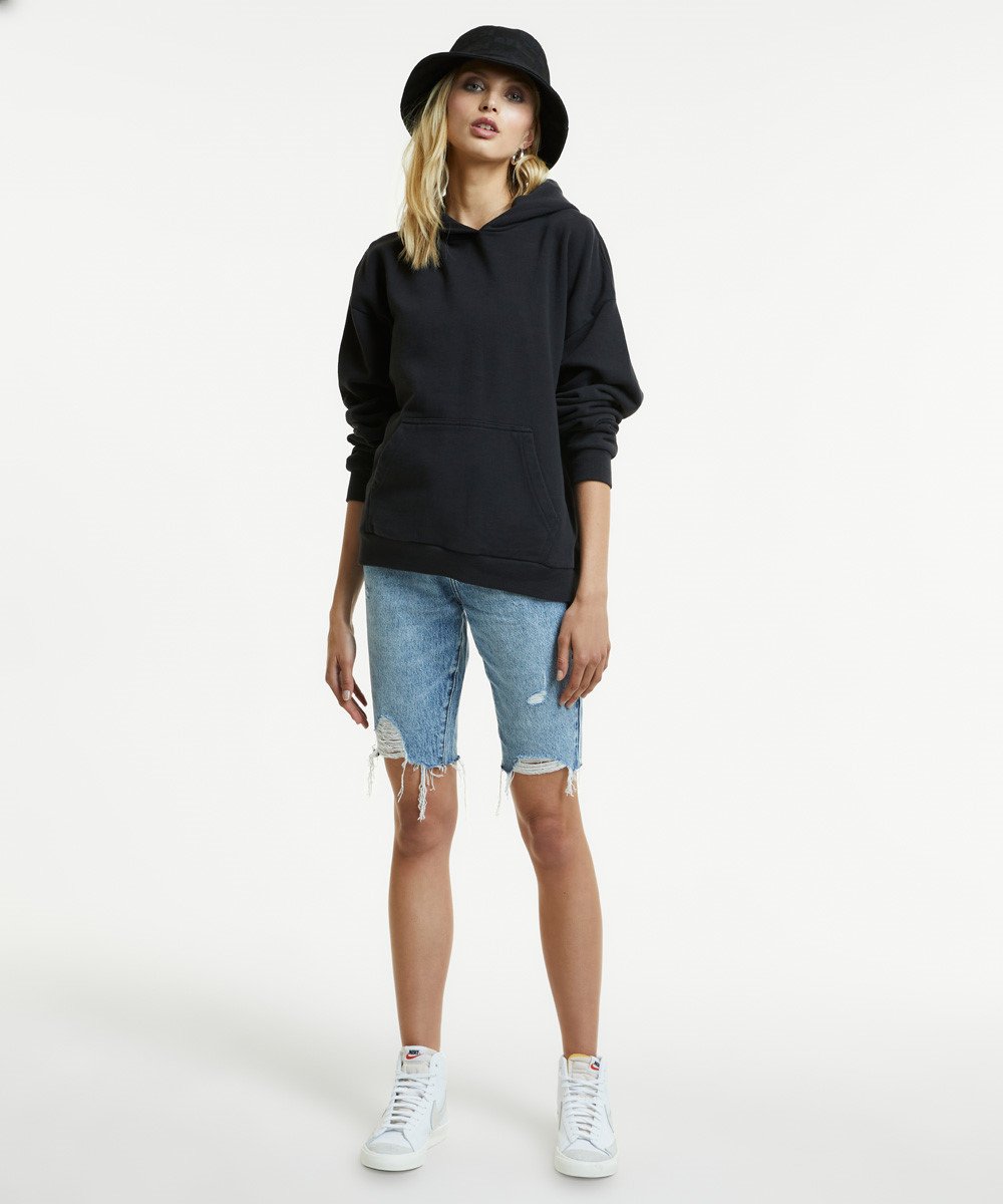 Womens App Laye Vibez Ruins Slim Walkshorts - Denim