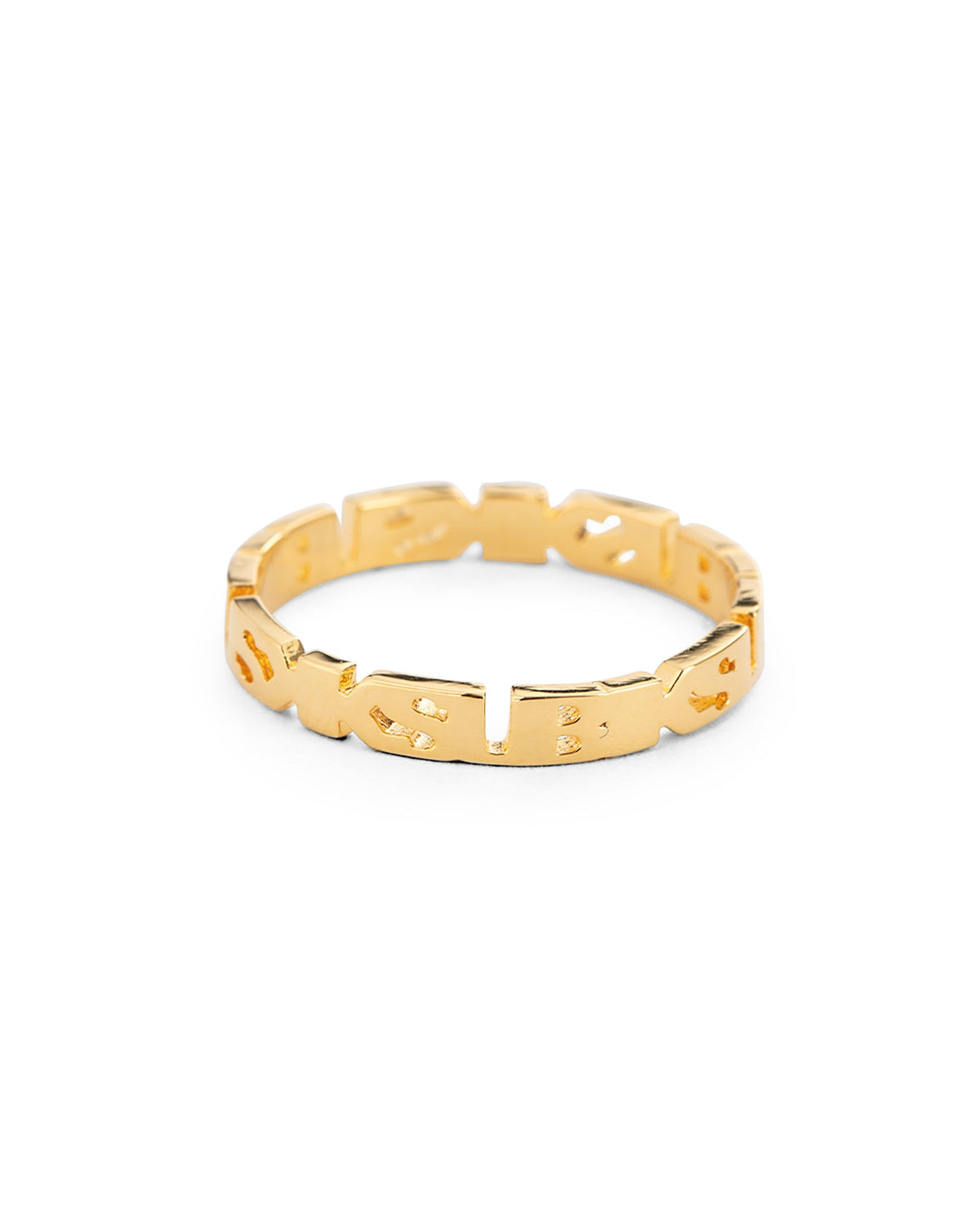 18K DRIPPS SOTT BAND SET