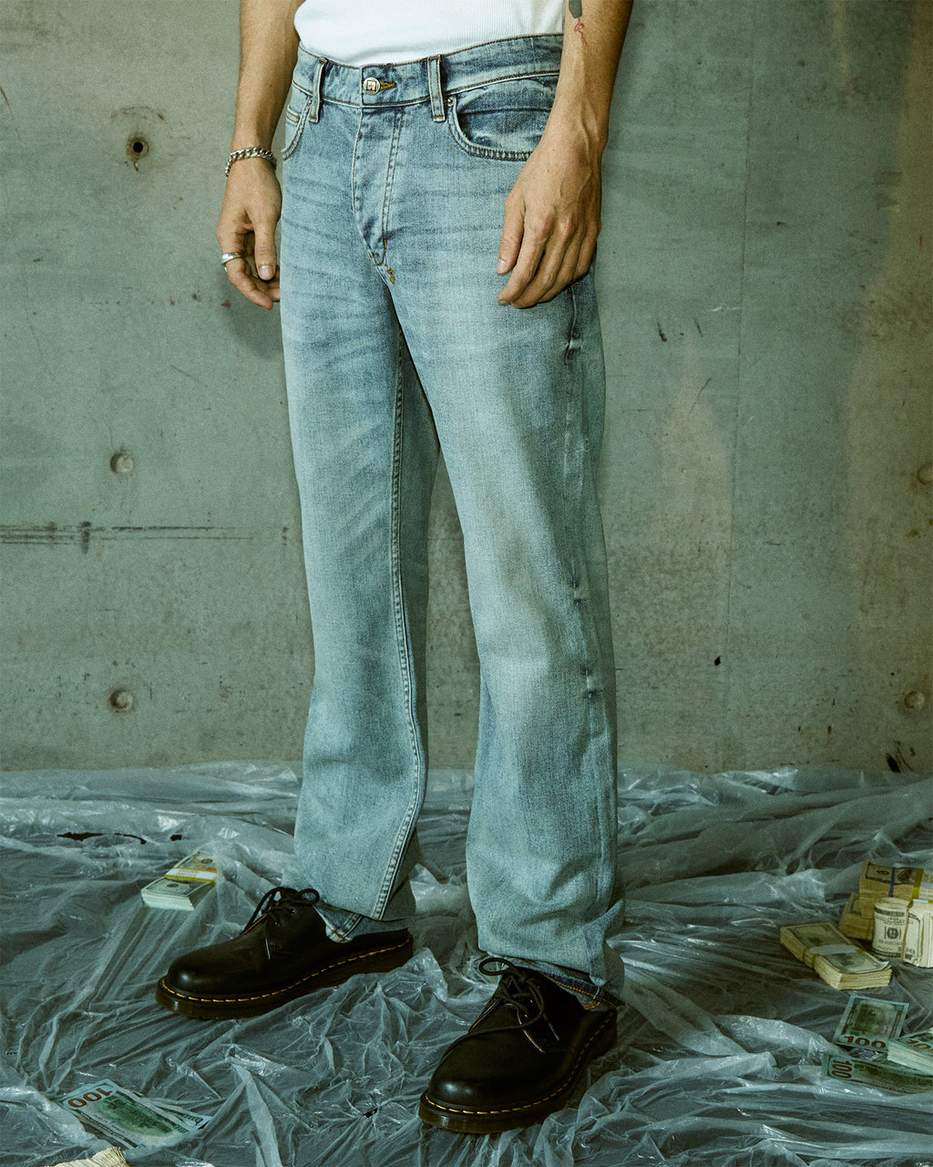 MENS BRONKO PURE DYNAMITE DENIM JEANS