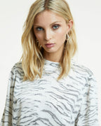 Womens Knight Top Champagne Fashion Tops - White