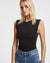 MADONNA SLEEVELESS BODYSUIT BLACK