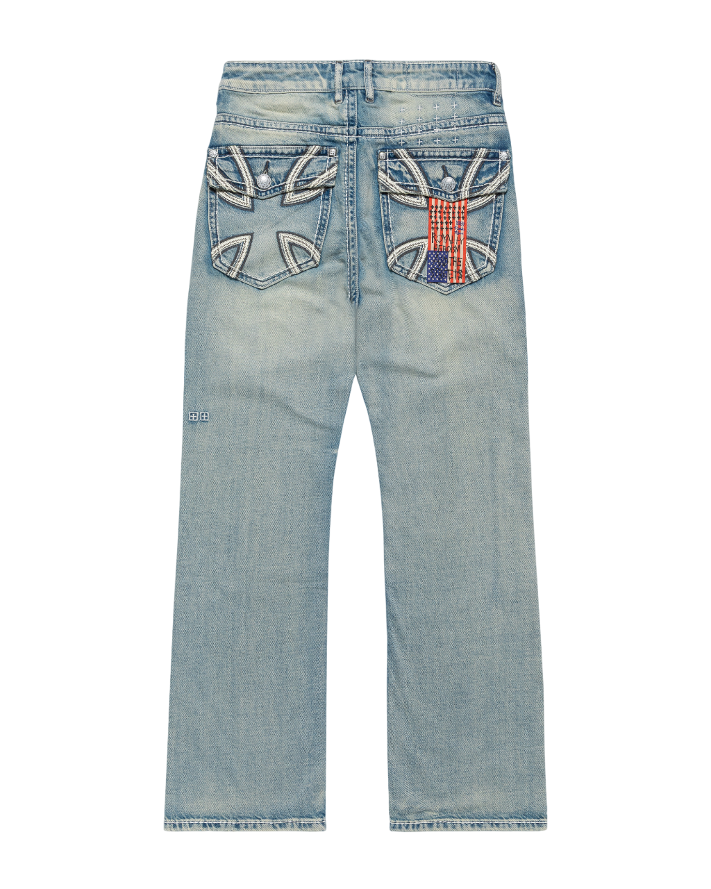 MENS KSUBI X ALICE HOLLYWOOD TORO PUNK DENIM JEANS