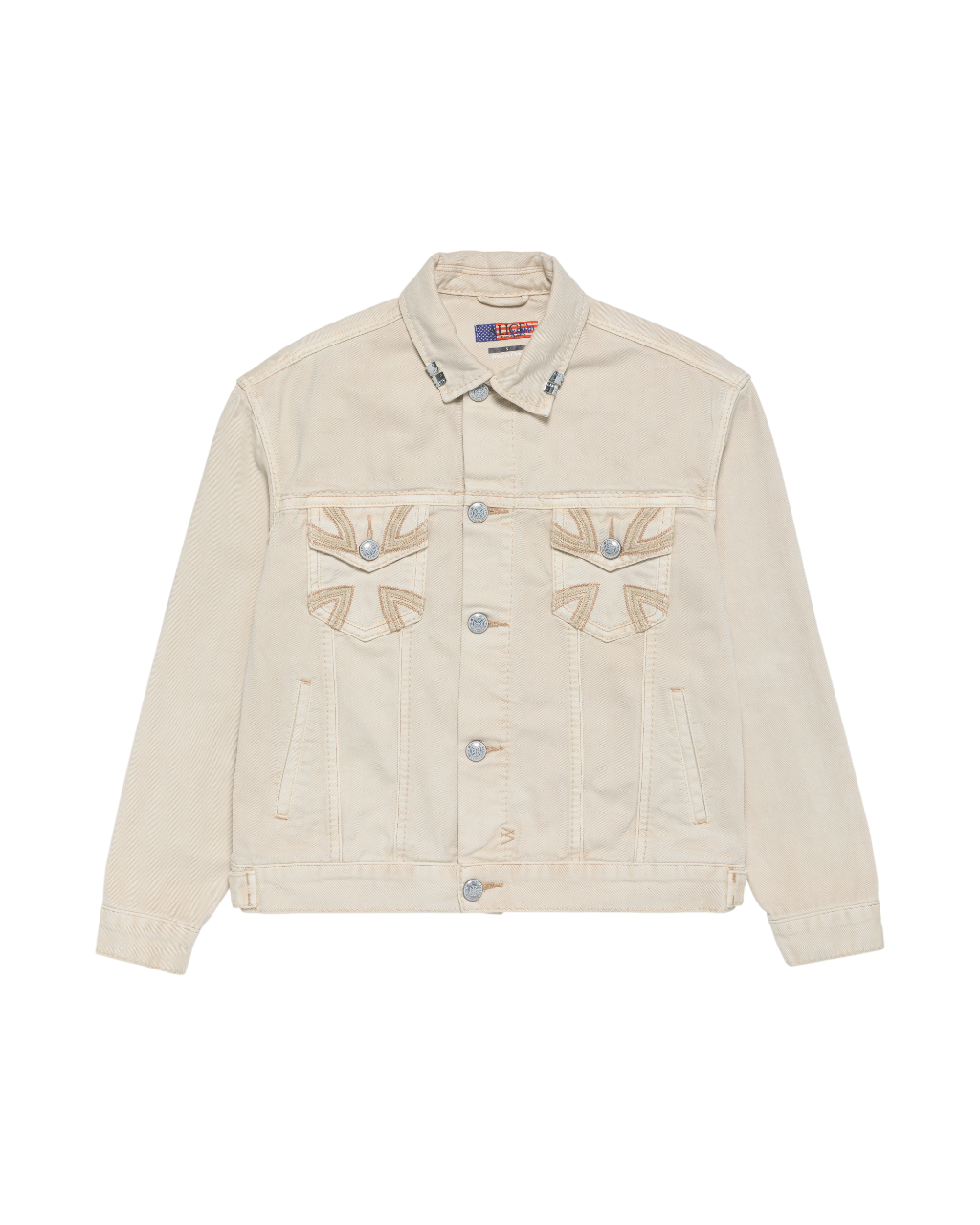 MENS KSUBI X ALICE HOLLYWOOD OH G JACKET IVORY JACKETS
