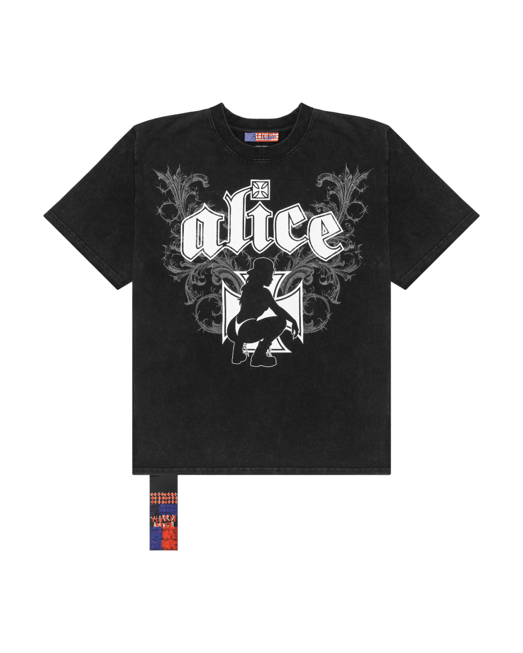 KSUBI X ALICE HOLLYWOOD GRAPHIC TEE BLACK