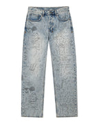MENS ANTI K BUNKER BLUE NOIZE DENIM JEANS