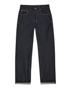 MENS ANTI K SELVEDGE RAW BLUE DENIM JEANS