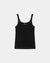 WOMENS  ARISE TANK TOP BLACK FITTED FASHION TOPS