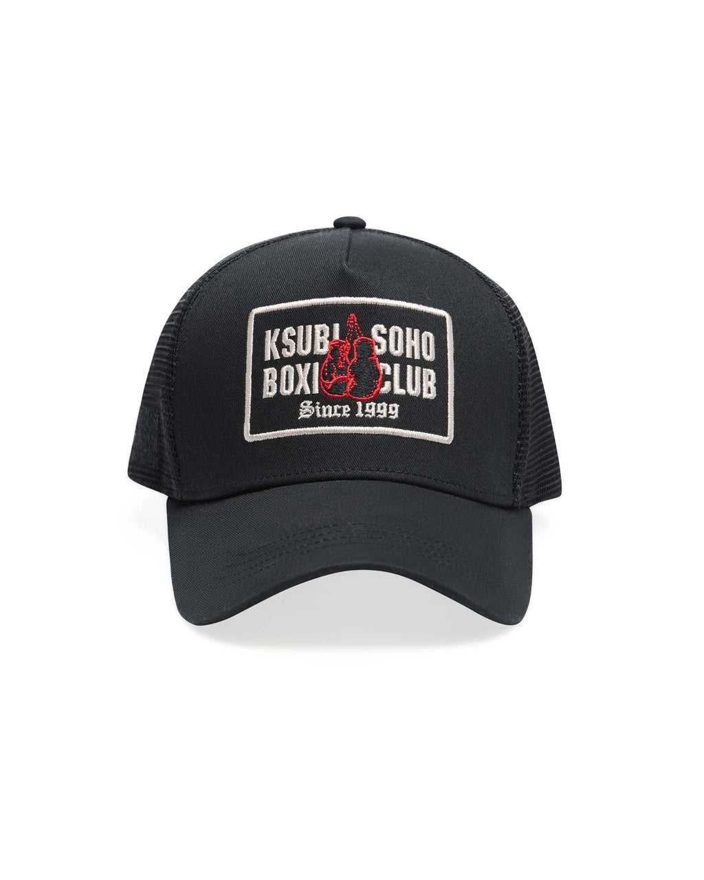 Club Hi Profile Trucker Black Headwear - Black