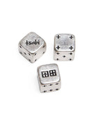 Cee-lo Dice Set Gifting - Silver