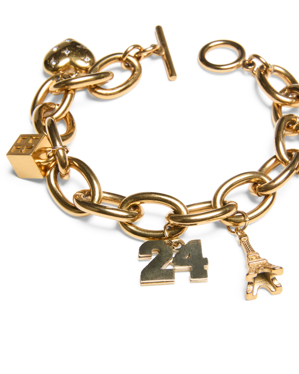 Lucky Charm Bracelet Gold Jewellery - Gold