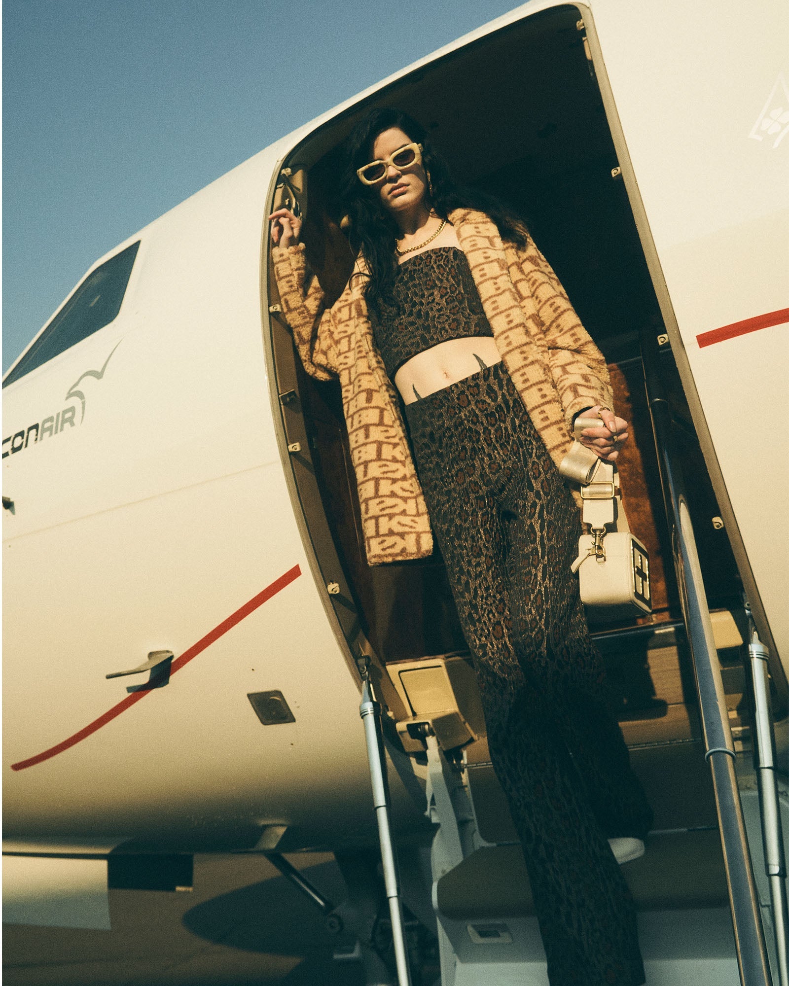 WOMENS  THREE AM PANT LEOPARD FLARE PANTS