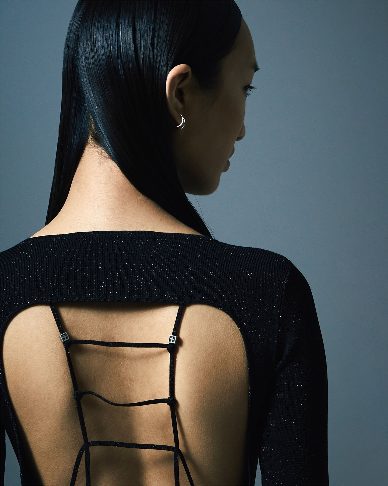 WOMENS  UNTAMED LS DRESS BLACK FITTED DRESSES