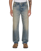 Mens Hazlow Brooklyn Straight Denim Jeans - Denim