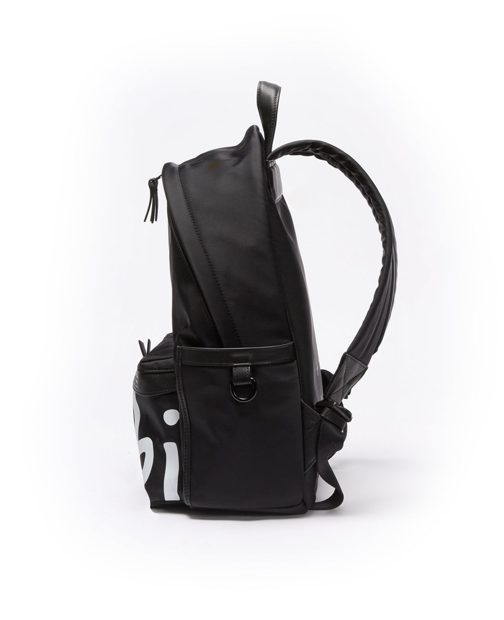 1999 NYLON LEATHER BACKPACK BLACK BAGS