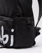 1999 NYLON LEATHER BACKPACK BLACK BAGS