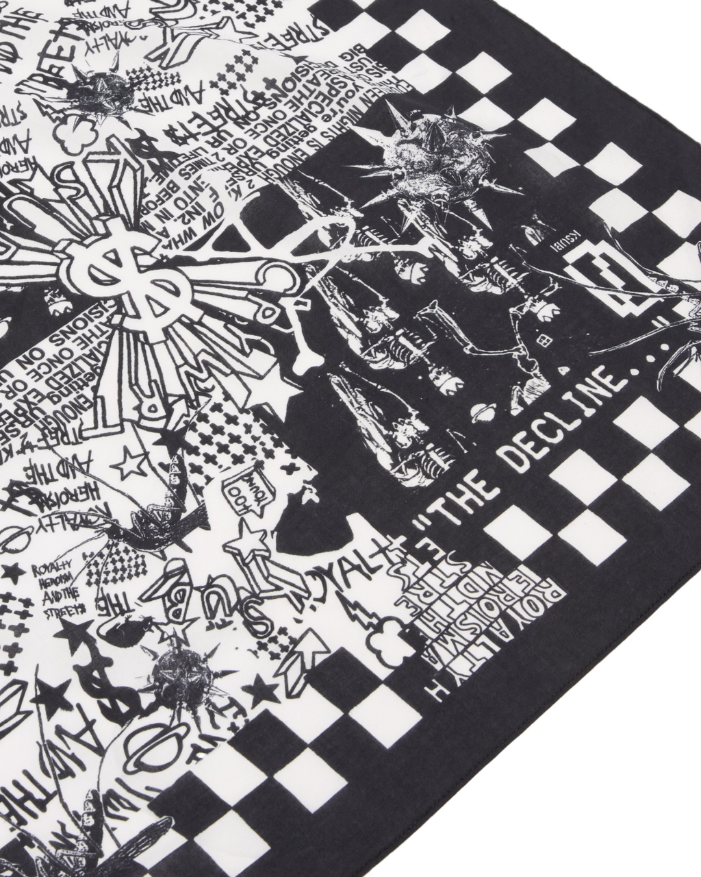 Death Machine Bandana Black Accessories - Black