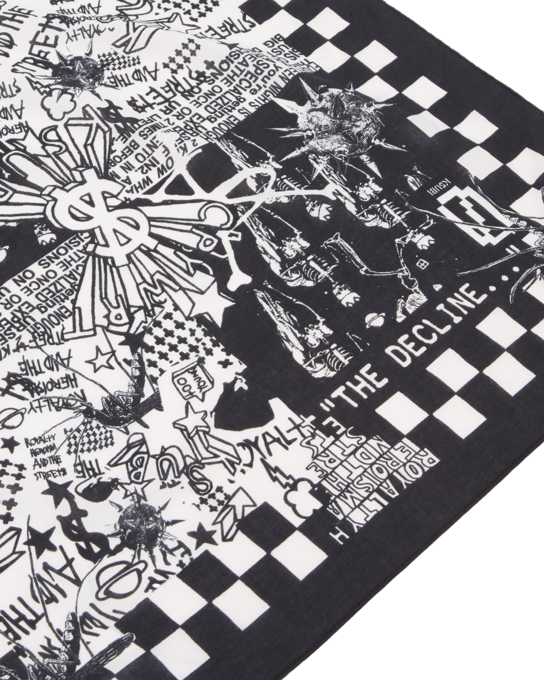 Death Machine Bandana Black Accessories - Black