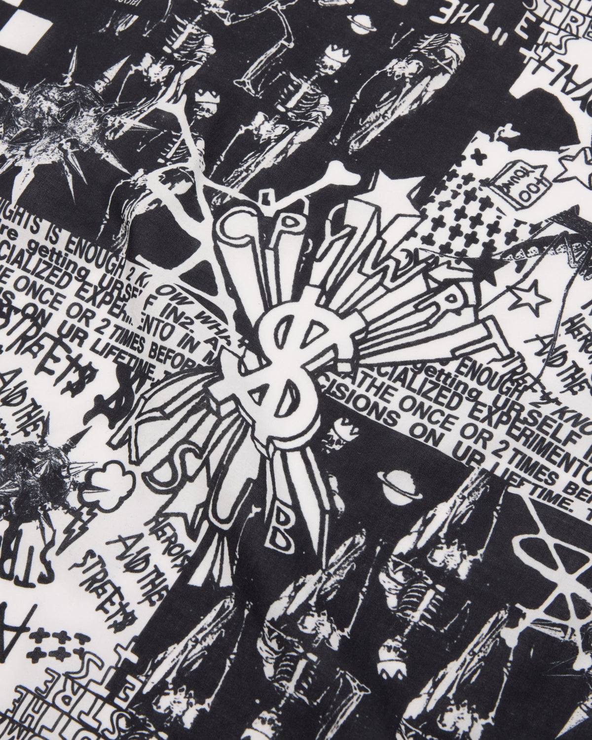 Death Machine Bandana Black Accessories - Black
