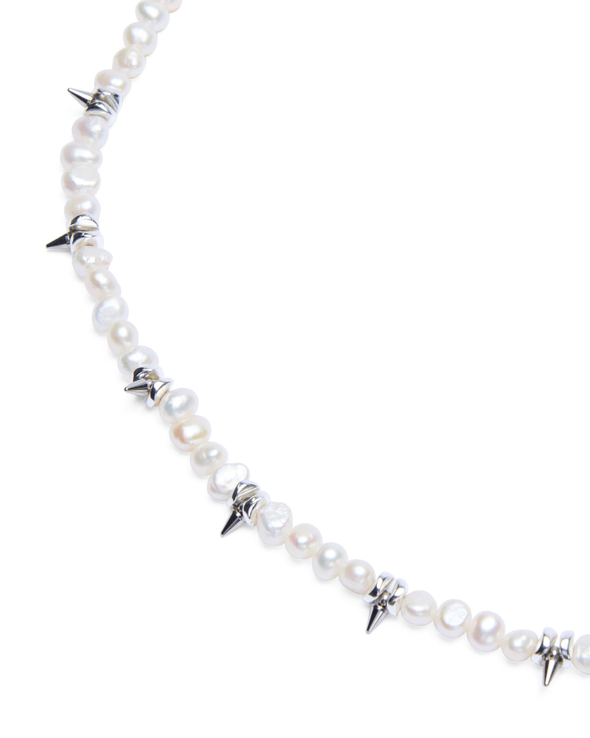 PEARL SPIKE NECKLACE