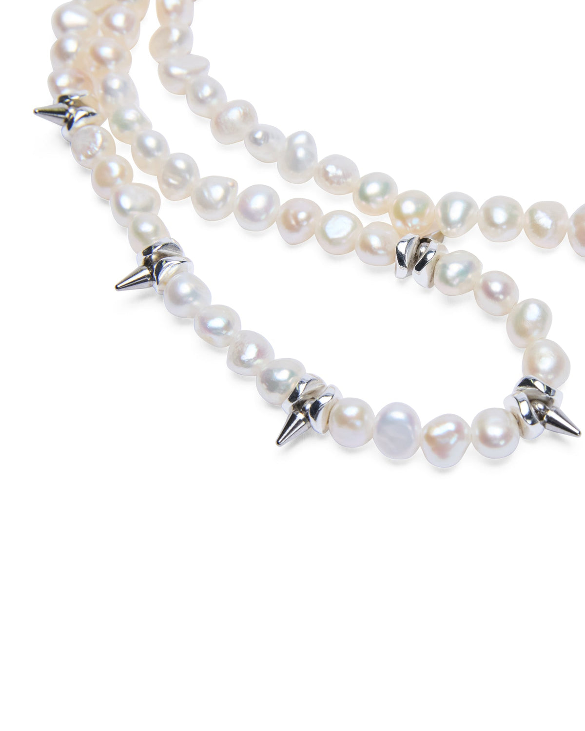 PEARL SPIKE NECKLACE