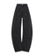 WOMENS  BARREL JEAN CARPENTER BLACK BARREL LEG DENIM JEANS