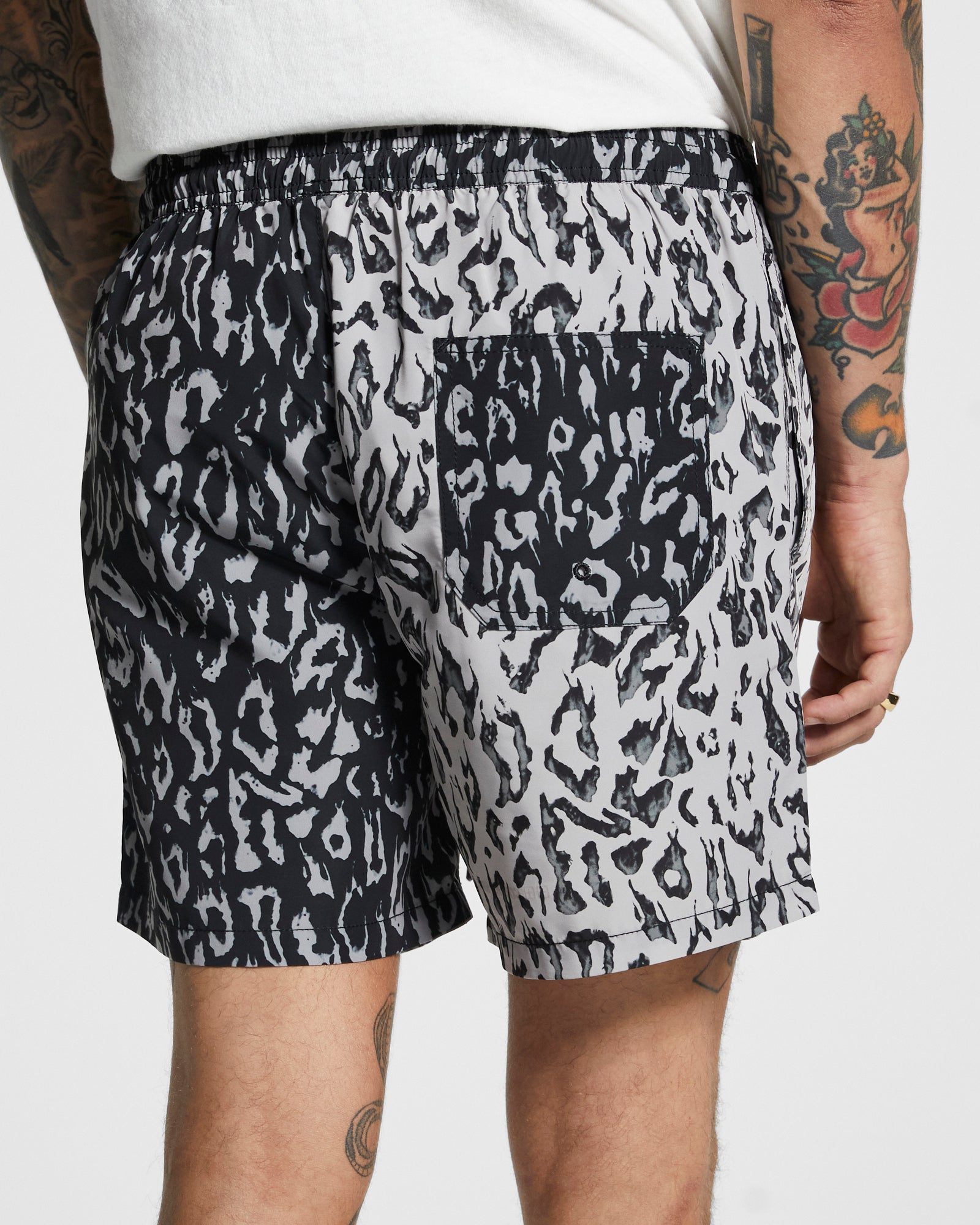 FIRE BOARDSHORT 2 TONE BLACK