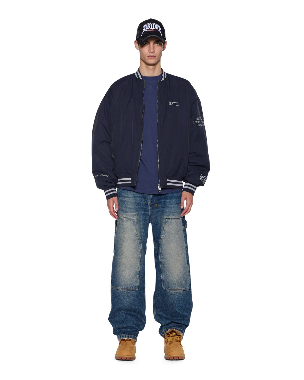 ROYALTY MA-1 BOMBER NAVY