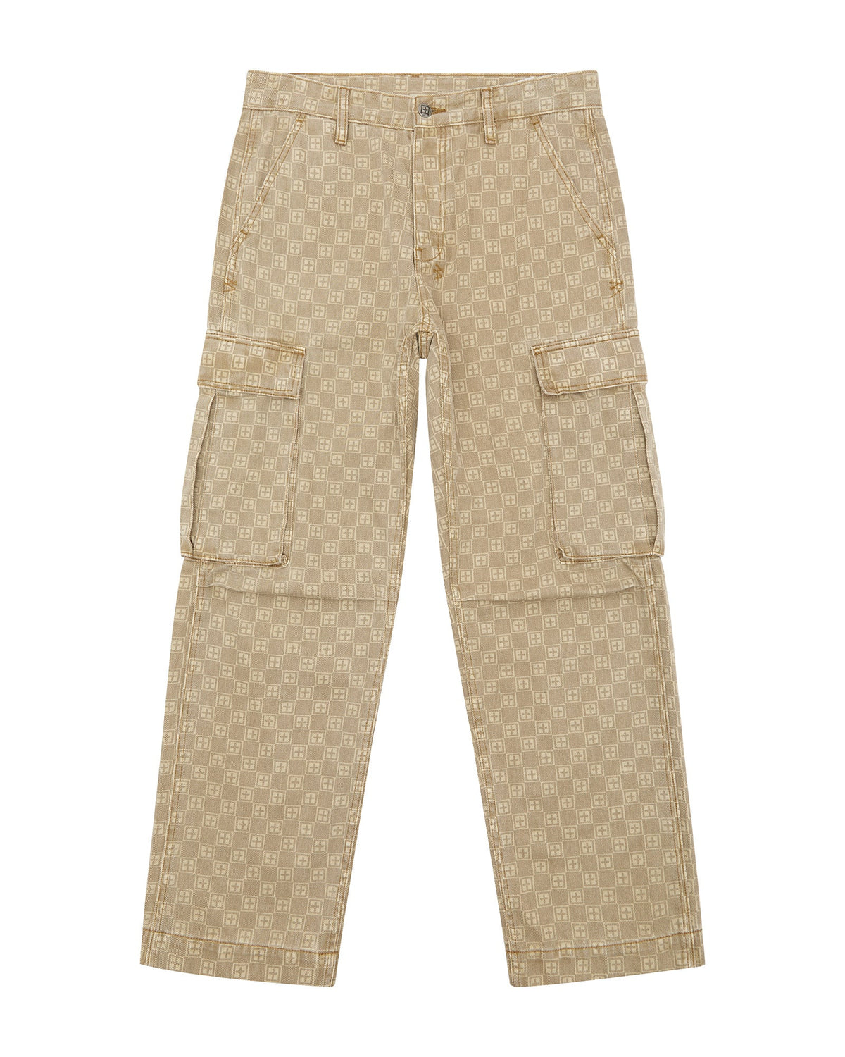 MENS BOX FUGITIVE CARGO PANT TAN PANTS