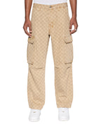 MENS BOX FUGITIVE CARGO PANT TAN PANTS