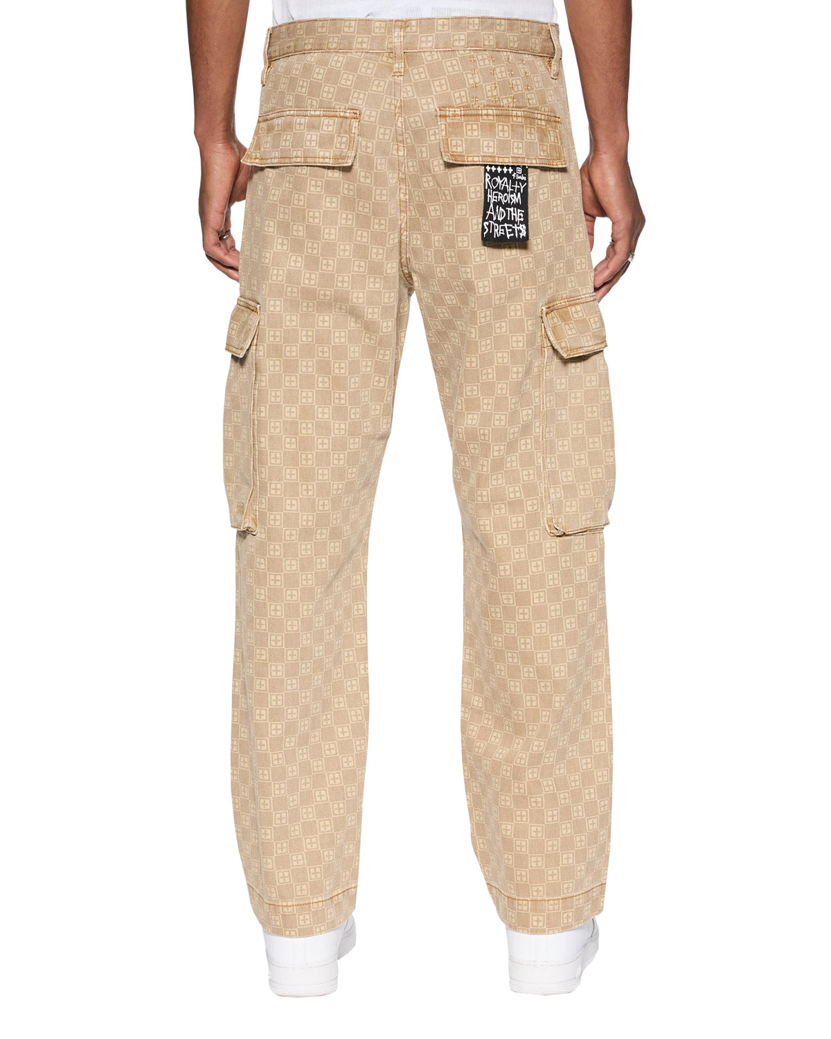 MENS BOX FUGITIVE CARGO PANT TAN PANTS