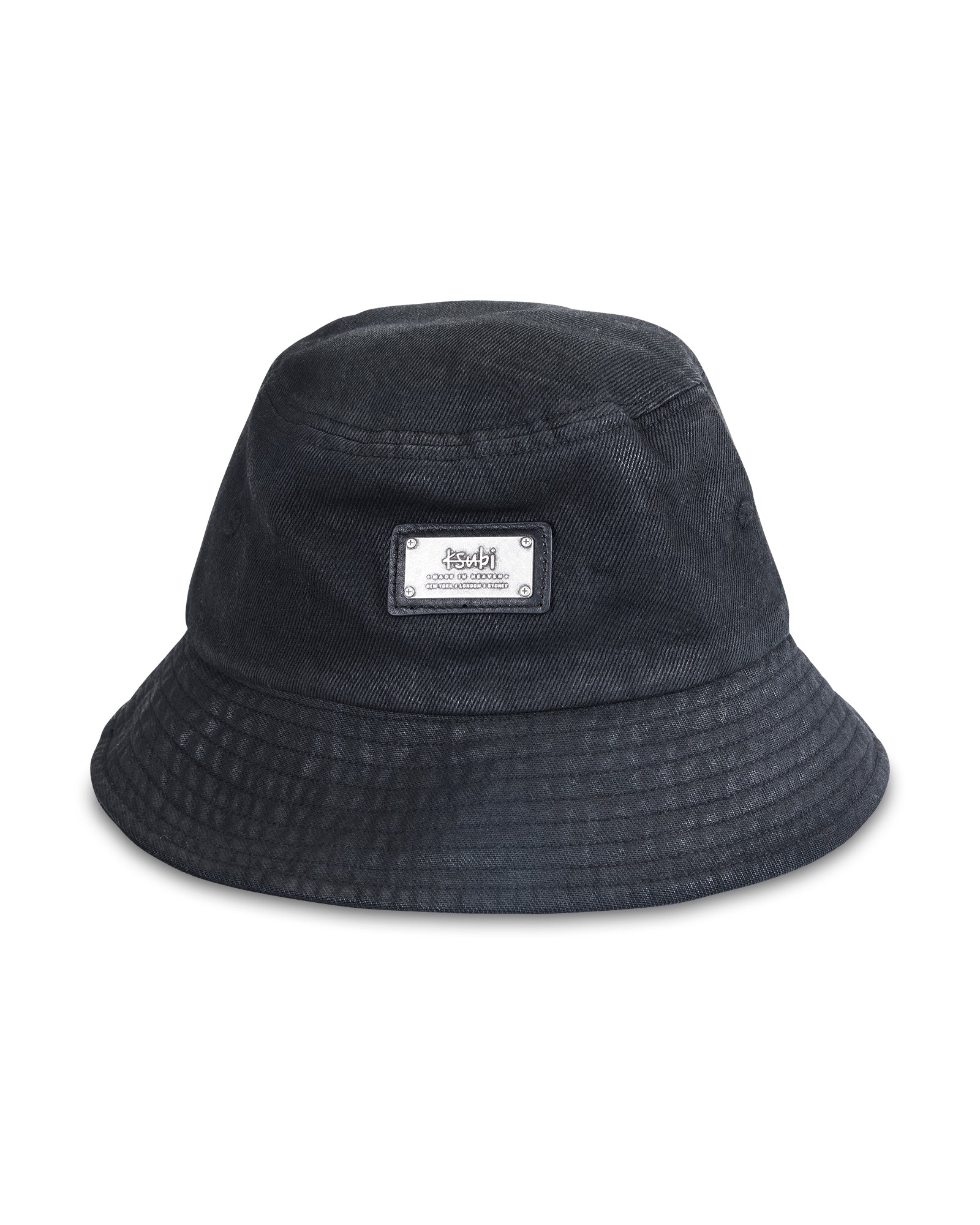  PLATED BUCKET HAT BACKSTAGE BLACK REGULAR HEADWEAR