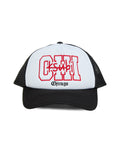 CHICAGO AND THE STREETS TRUCKER CAP BLACK
