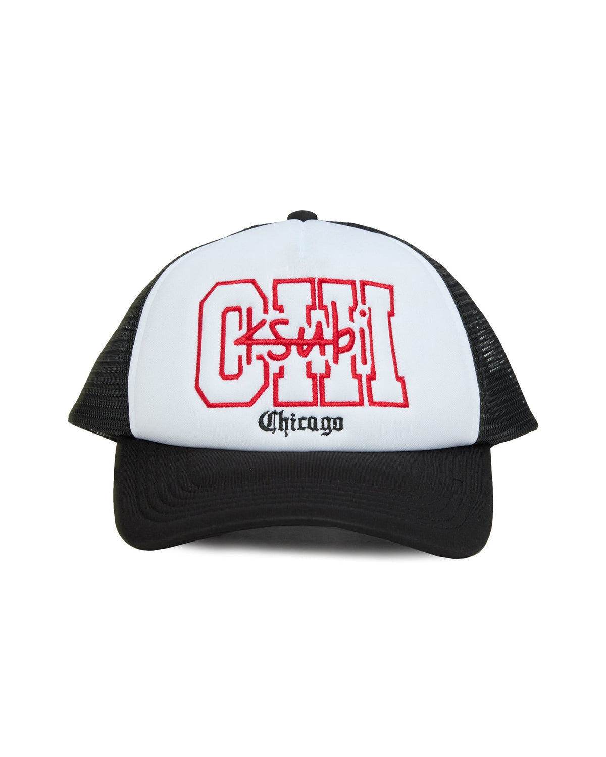 CHICAGO AND THE STREETS TRUCKER CAP BLACK HEADWEAR