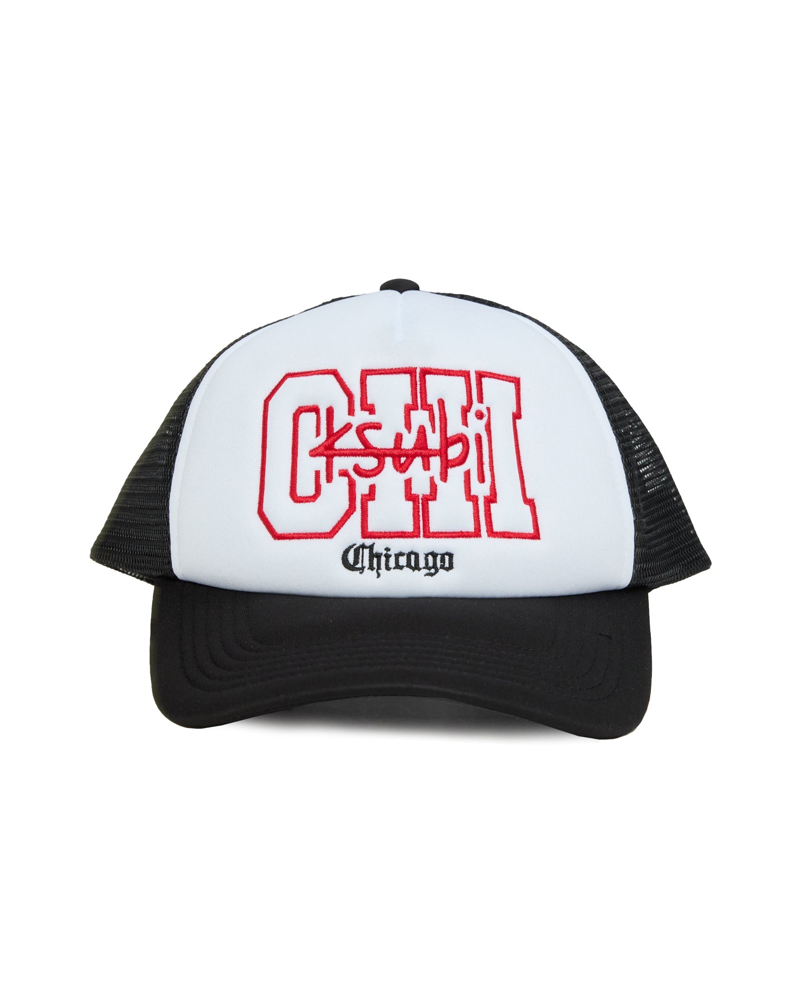 CHICAGO AND THE STREETS TRUCKER CAP BLACK REGULAR HEADWEAR